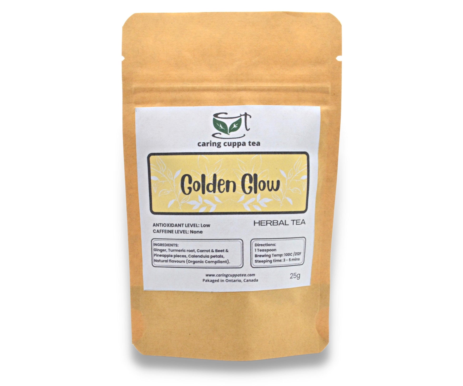 Golden Glow Tea (Beauty + Skin) Caring Cuppa Tea