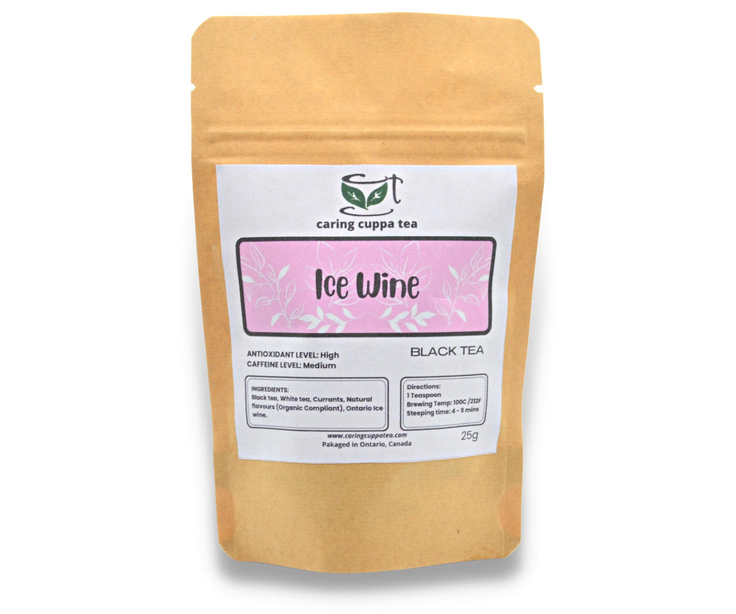 Ice Wine Black Tea Caring Cuppa Tea