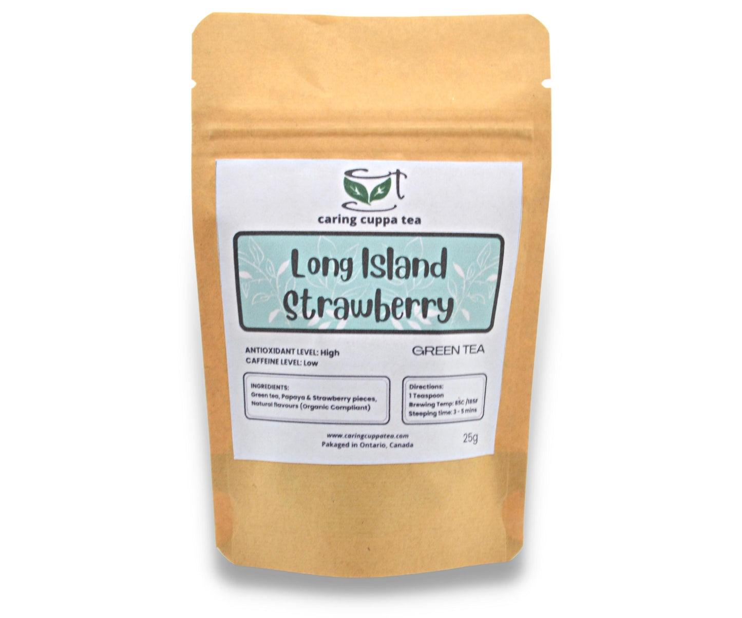 Long Island Strawberry Tea Caring Cuppa Tea